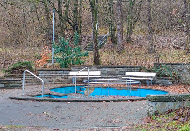 Wassertretstelle beim Kurpark